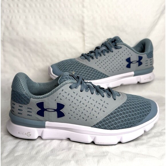 Under Armour Women's Micro G Speed Swift 2 Running Sneakers Blue Size 7.5 Shoes - Picture 1 of 10